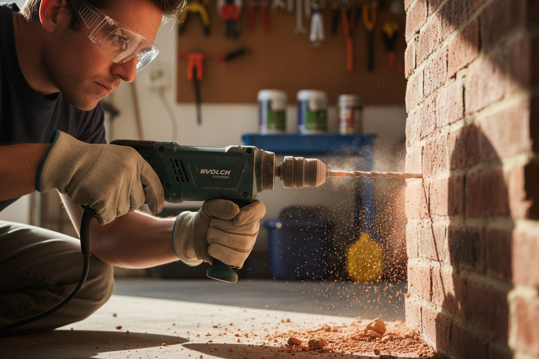 How to Drill Into Brick