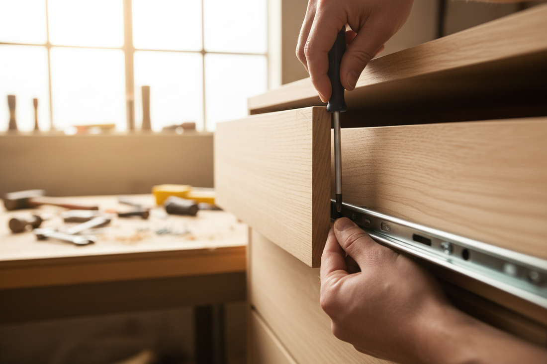 How to Fix a Drawer Slide