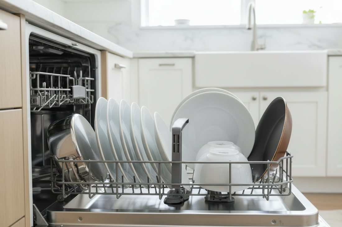 How to Load Dishwasher Bottom Rack Correctly