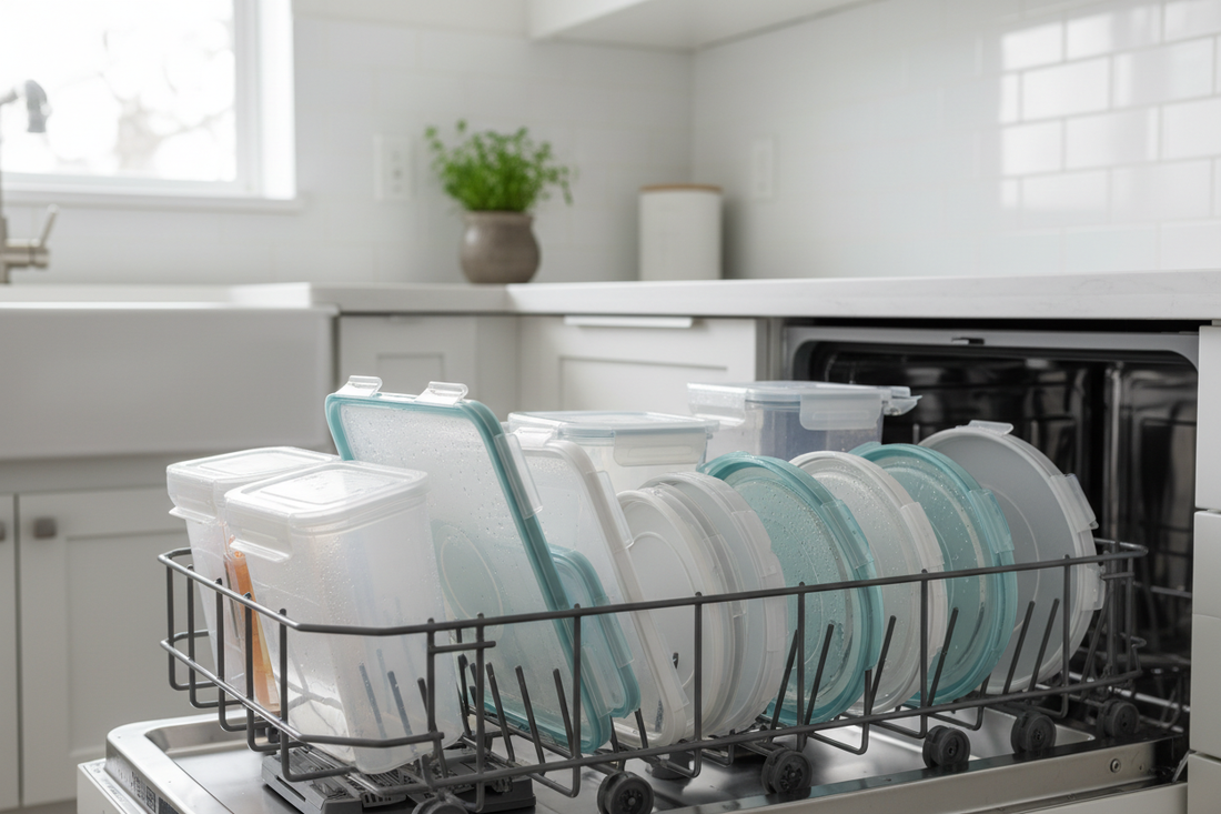 How to Load Plastic Containers in Dishwasher Safely