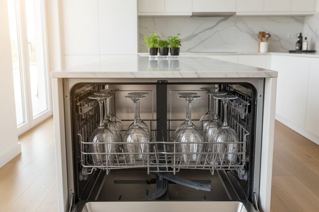 How to Load Wine Glasses in Dishwasher