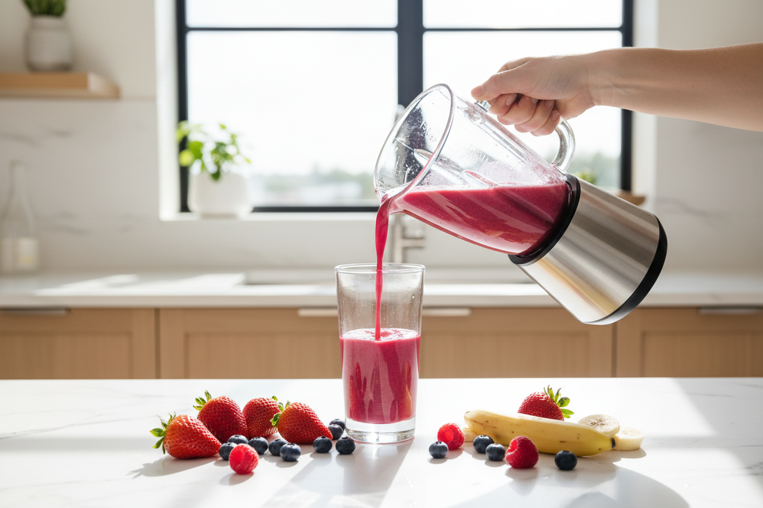 How to Make a Smoothie in a Blender