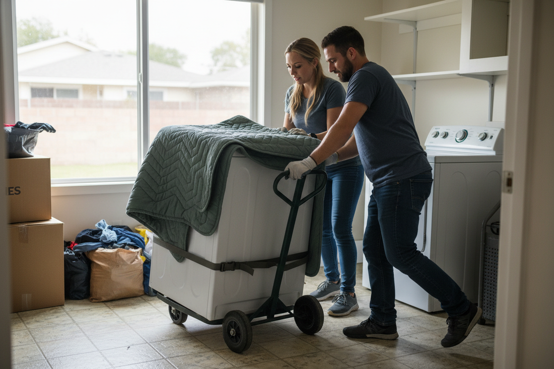 How to Move Washing Machine Safely