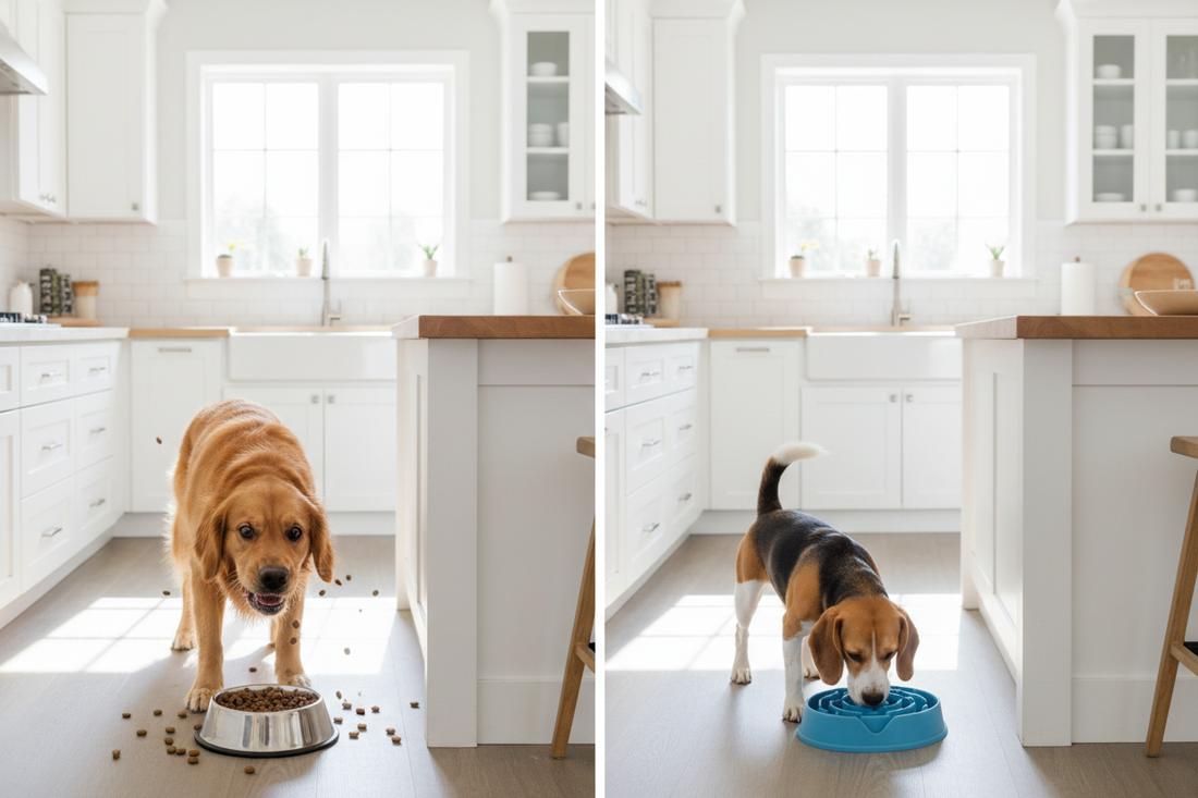 How to Prevent Your Dog from Eating Too Fast: Causes, Risks, and Solutions