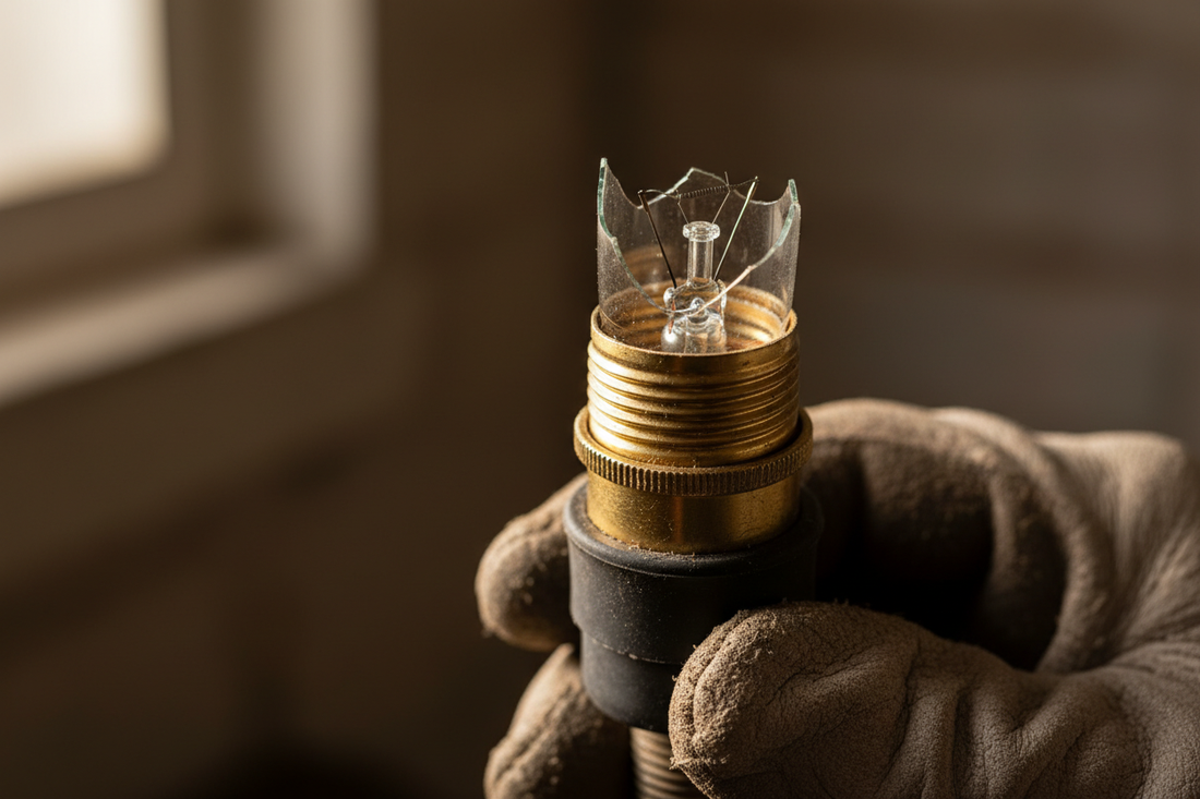 How to Remove a Broken Light Bulb from a Socket