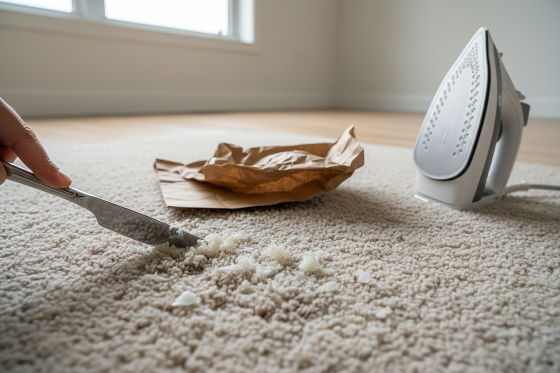 How to Remove Candle Wax from Carpet