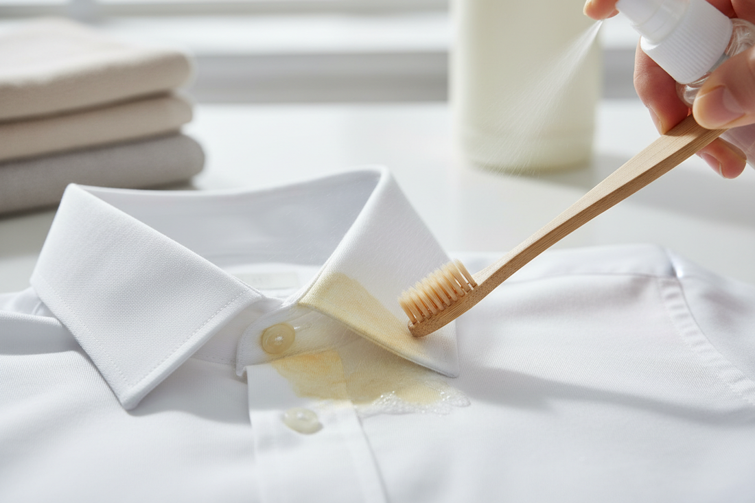 How to Remove Collar Stains from Shirts