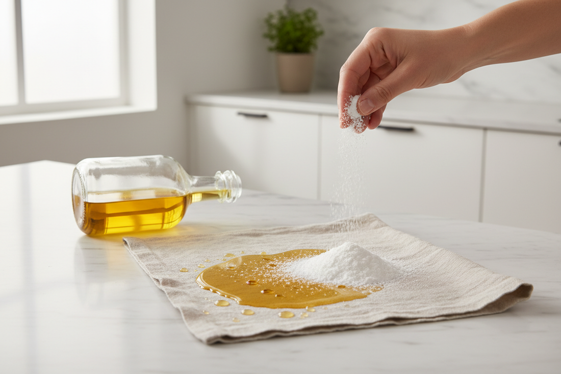 How to Remove Cooking Oil from Fabric