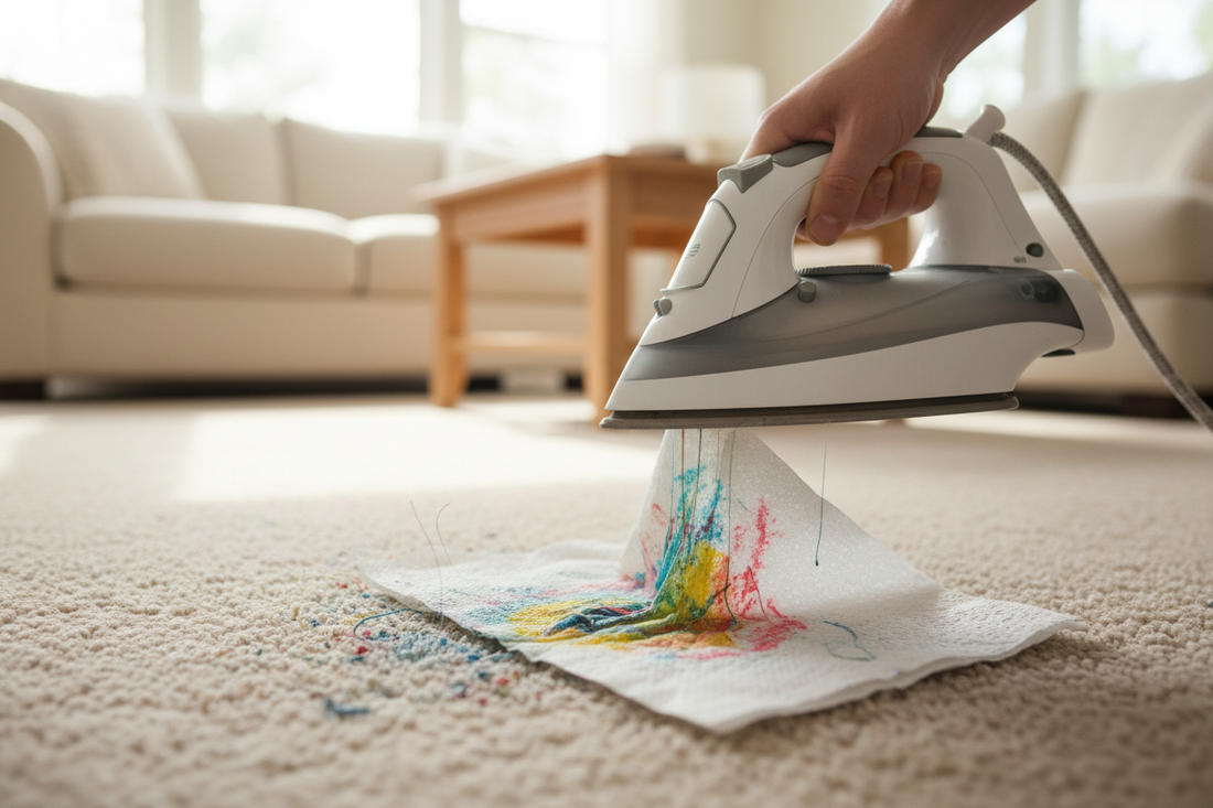 How to Remove Crayon from Carpet