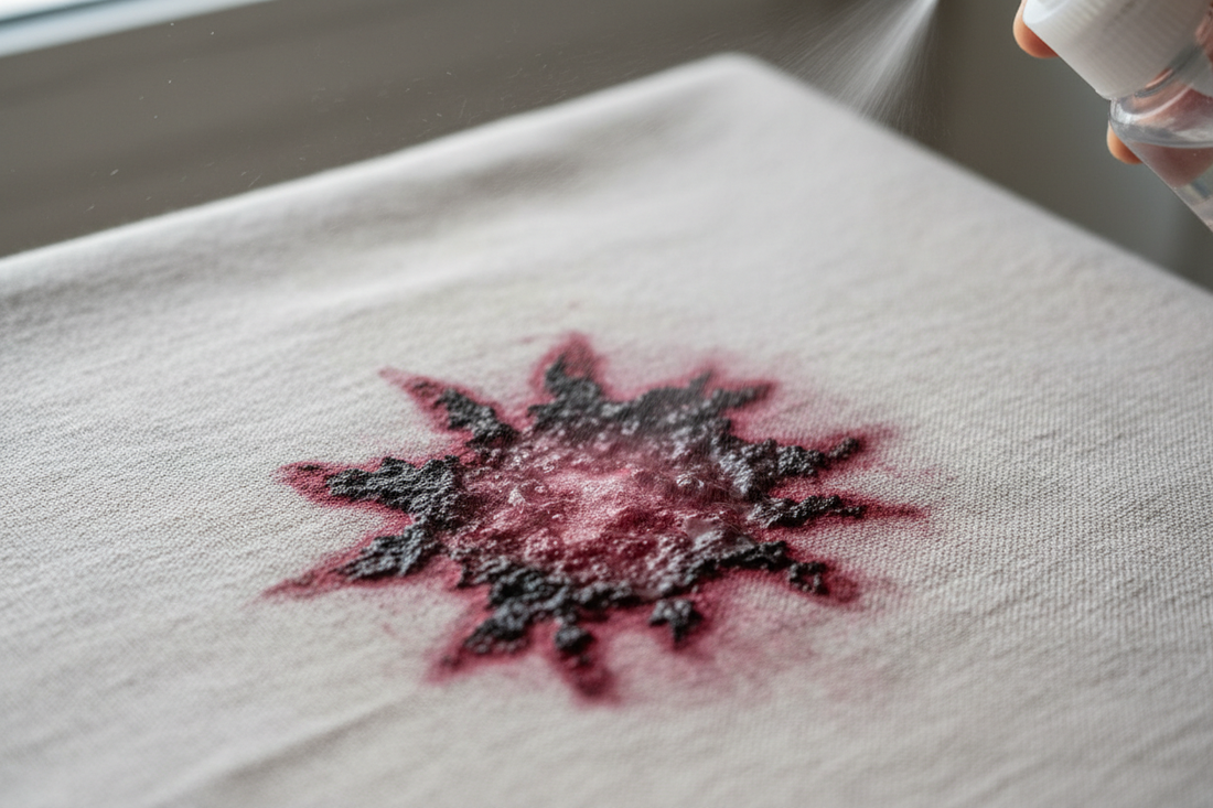 How to Remove Dried Red Wine Stain