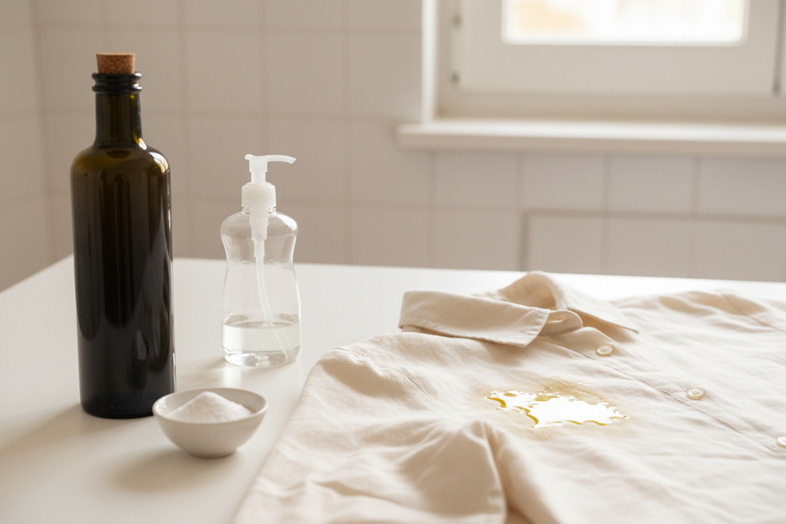 How to Remove Olive Oil Stain from Clothes