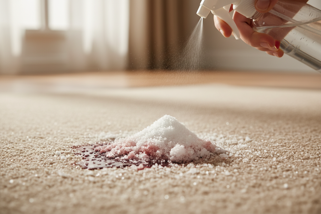 How to Remove Red Wine from Carpet
