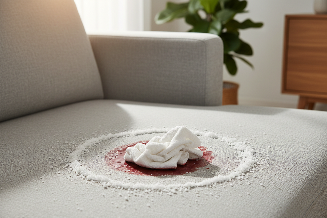 How to Remove Red Wine from Sofa