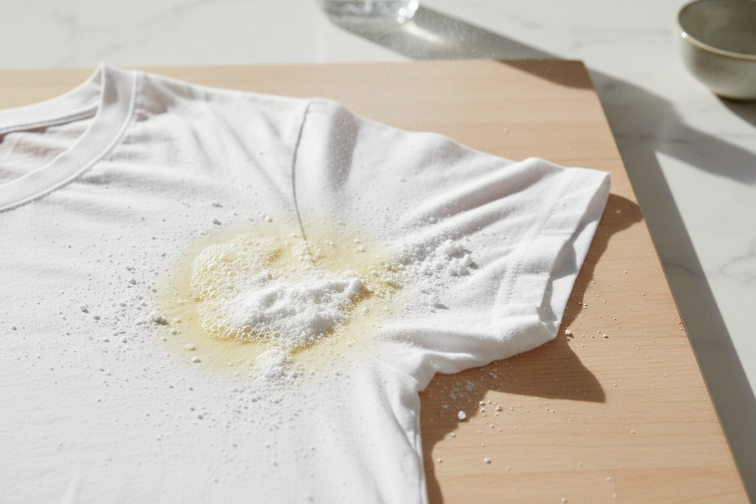 How to Remove Sweat Stains from Clothes
