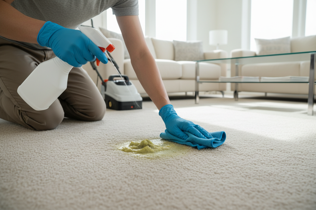 How to Remove Vomit from Carpet