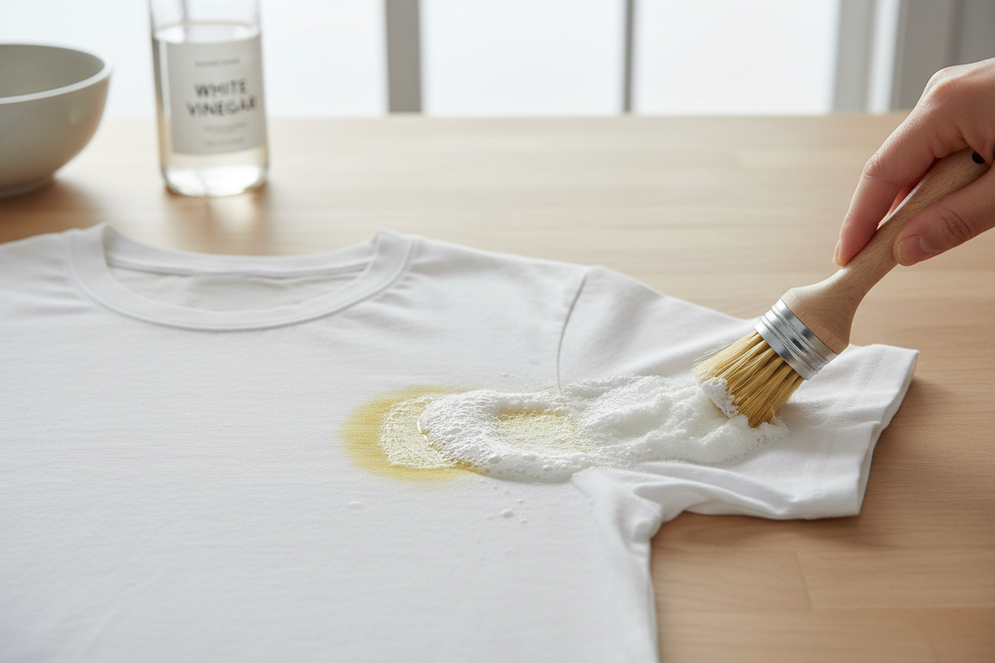 How to Remove Yellow Armpit Stains