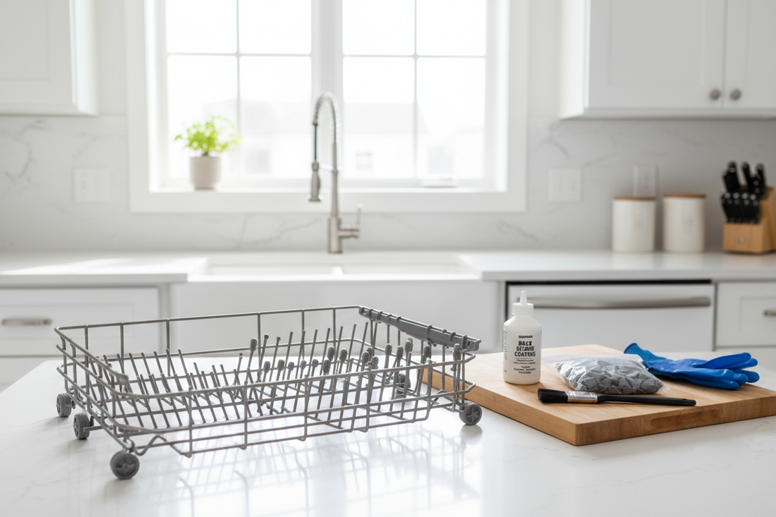 How to Repair Dishwasher Rack Tines