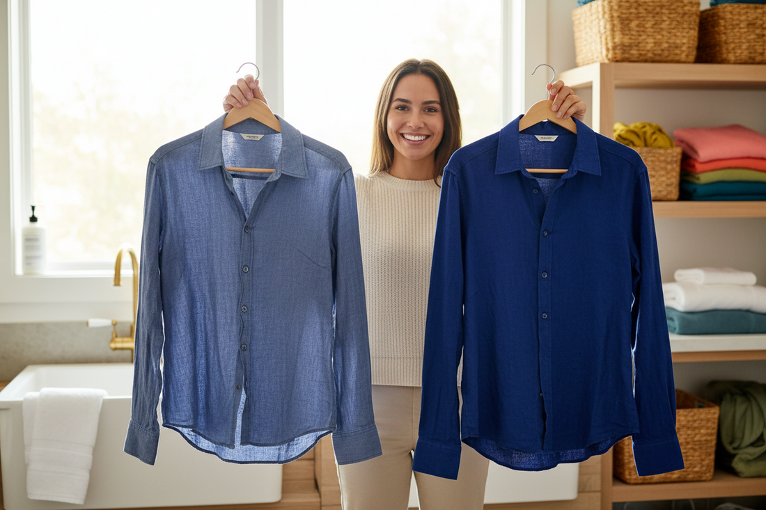 How to Restore Faded Colored Clothes