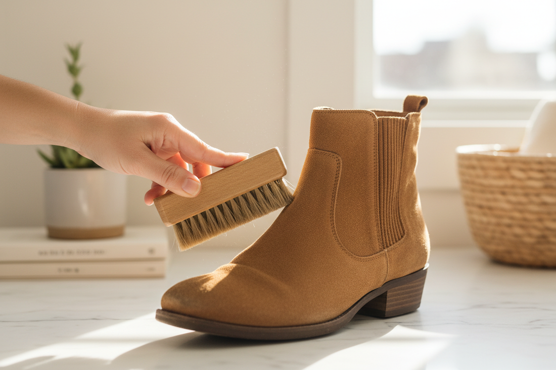 How to Restore Suede Texture: Bring Flattened Nap Back to Life