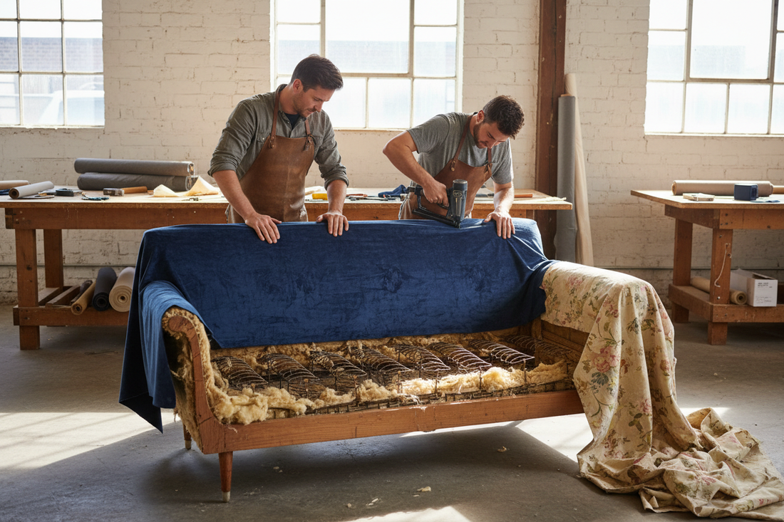 How to Reupholster a Sofa