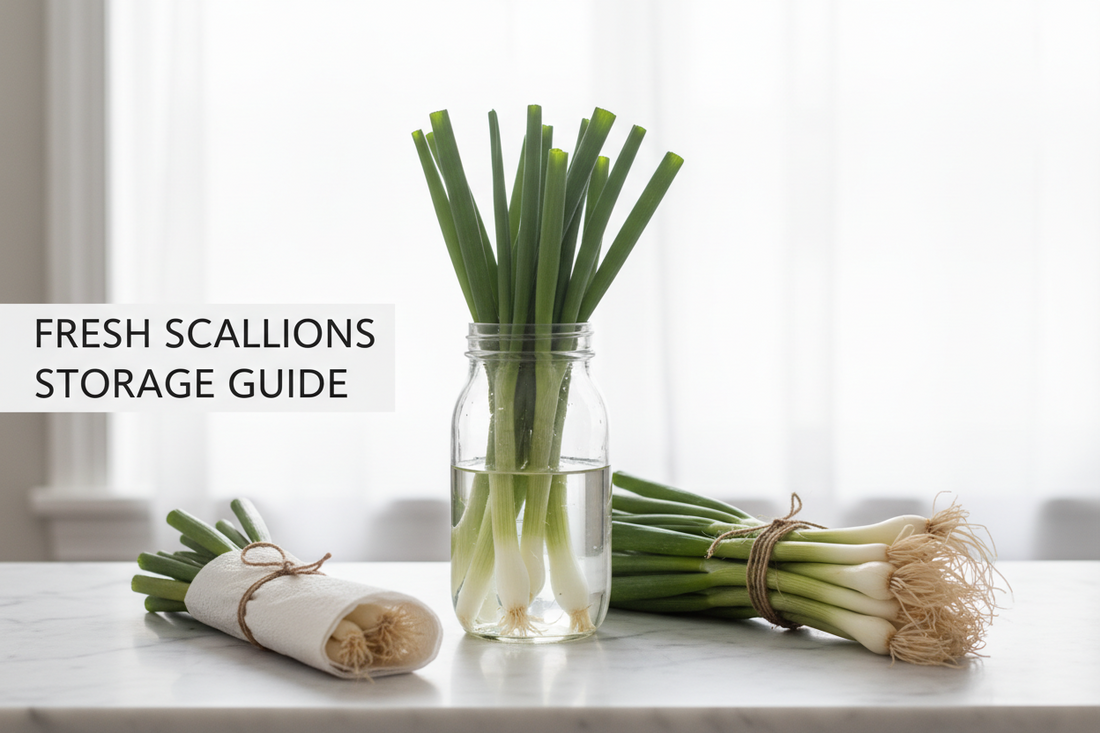 How to Store Green Onions / Scallions