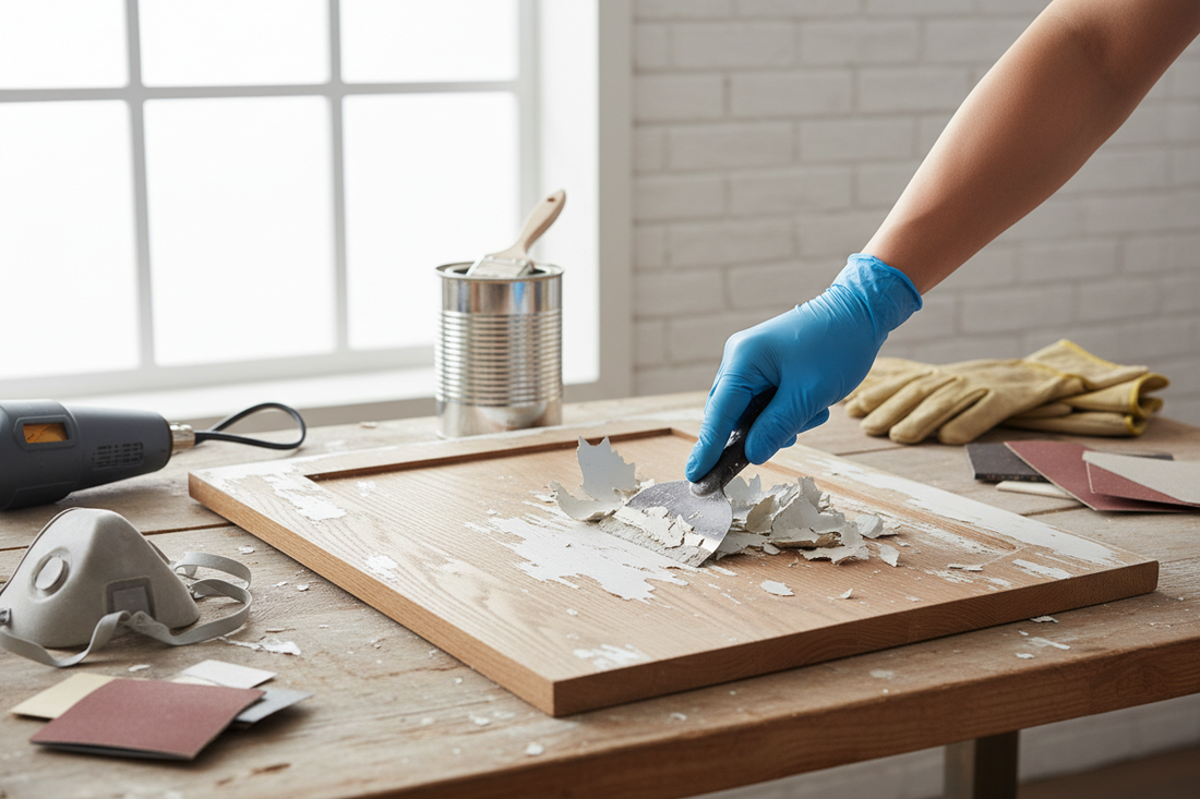 How to Strip Paint from Cabinets