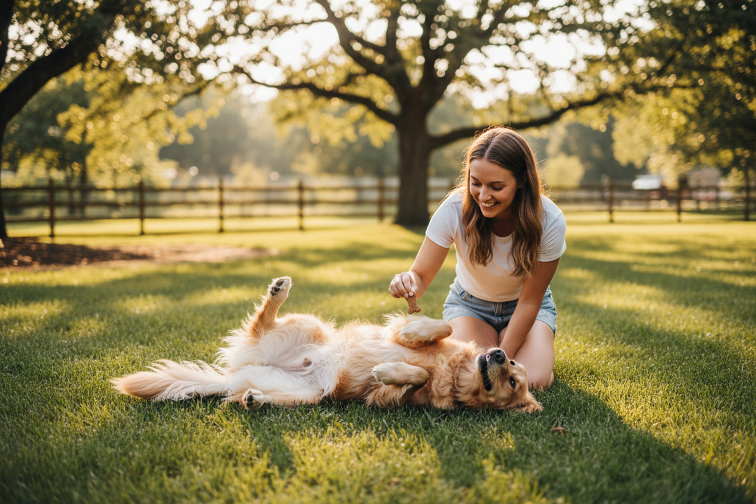 How to Teach Dog to Roll Over