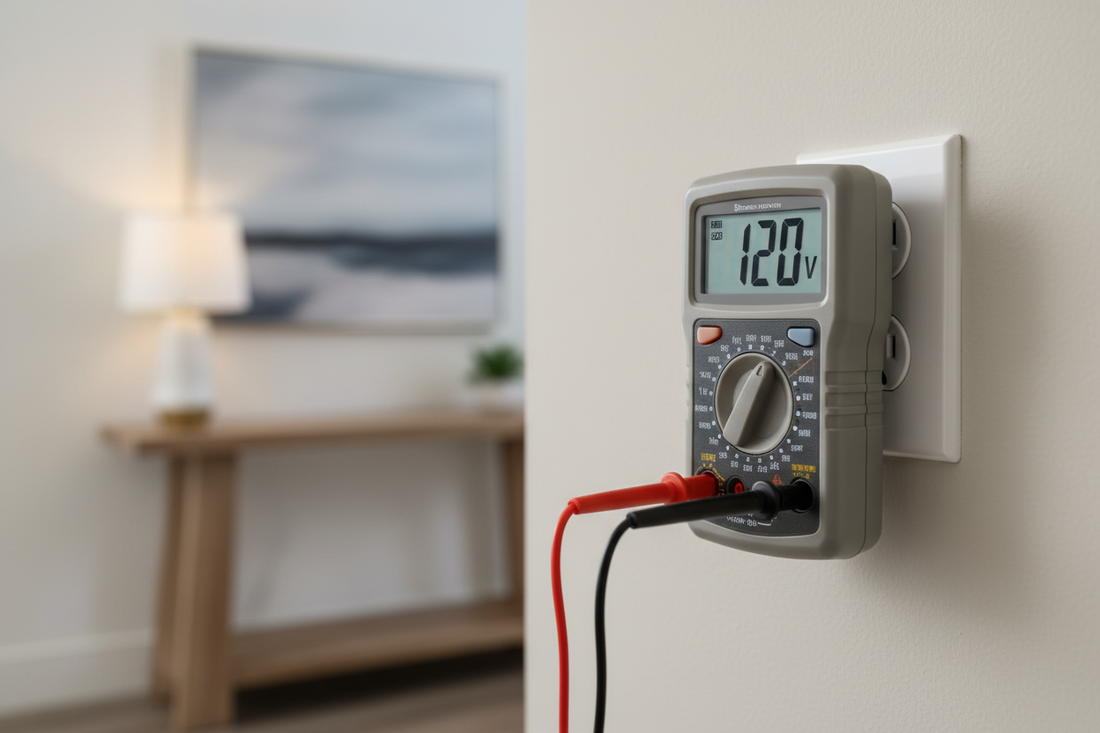 How to Test an Electrical Outlet with a Multimeter