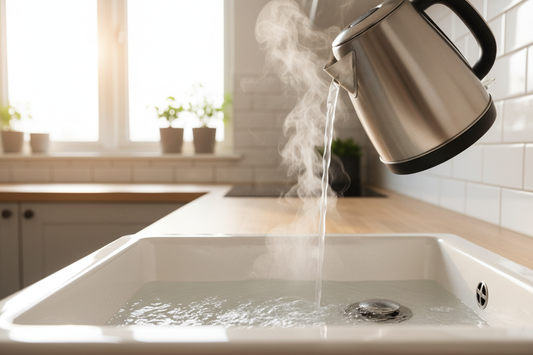 How to Unclog a Drain with Boiling Water