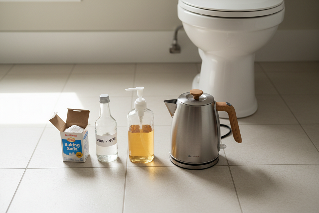 How to Unclog a Toilet Without a Plunger