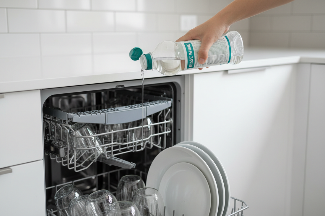 How to Use Dishwasher Rinse Aid Correctly