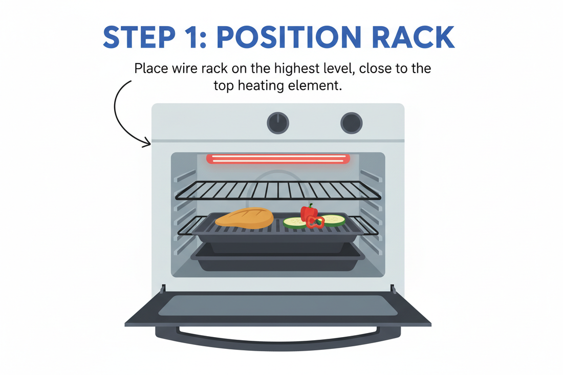 How to Use Oven Grill Correctly