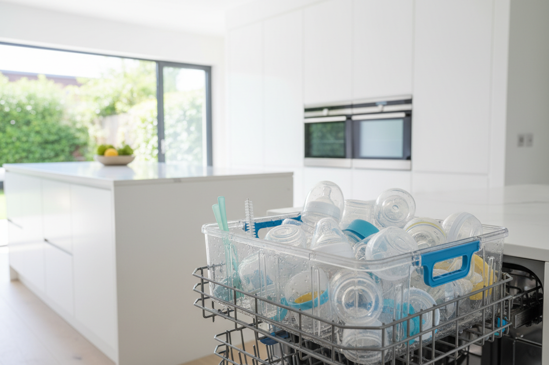 How to Wash Baby Bottles in Dishwasher