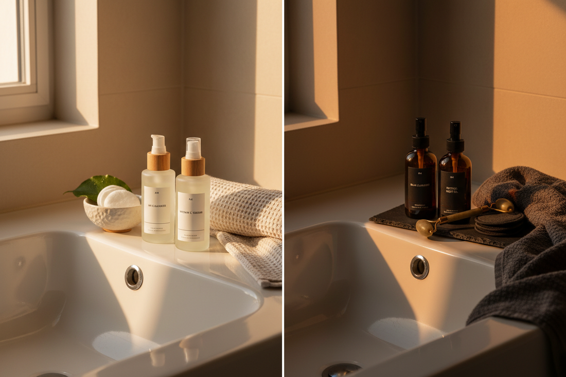 How to Wash Your Face in the Morning vs at Night