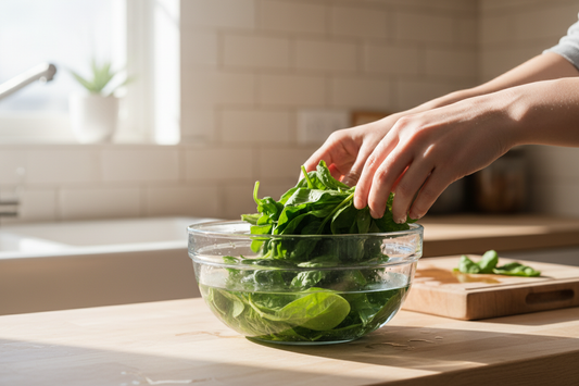 How to Wash Spinach Properly