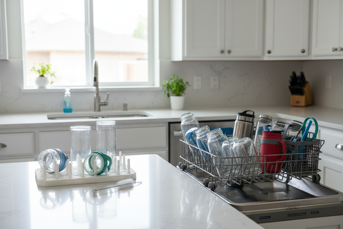 How to Wash Water Bottles in Dishwasher