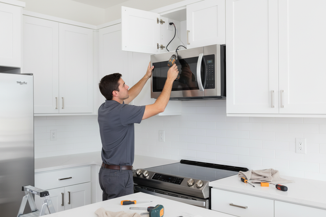 How to Install Over the Range Microwave