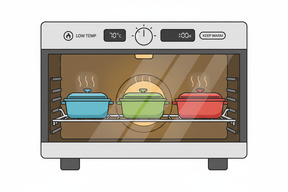 How to Use Oven to Keep Food Warm