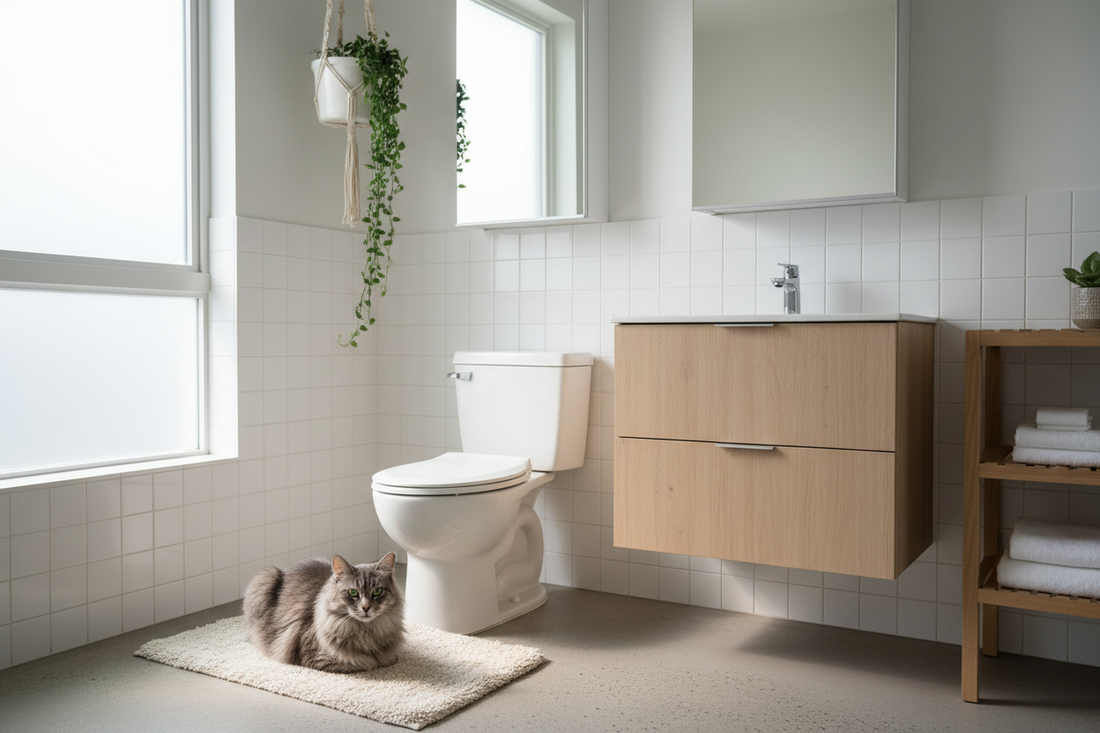 How to Keep Pets Safe in Bathroom