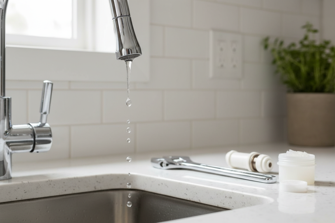 How to Fix a Leaky Faucet: Ball, Cartridge, Ceramic Disc, and Compression Types