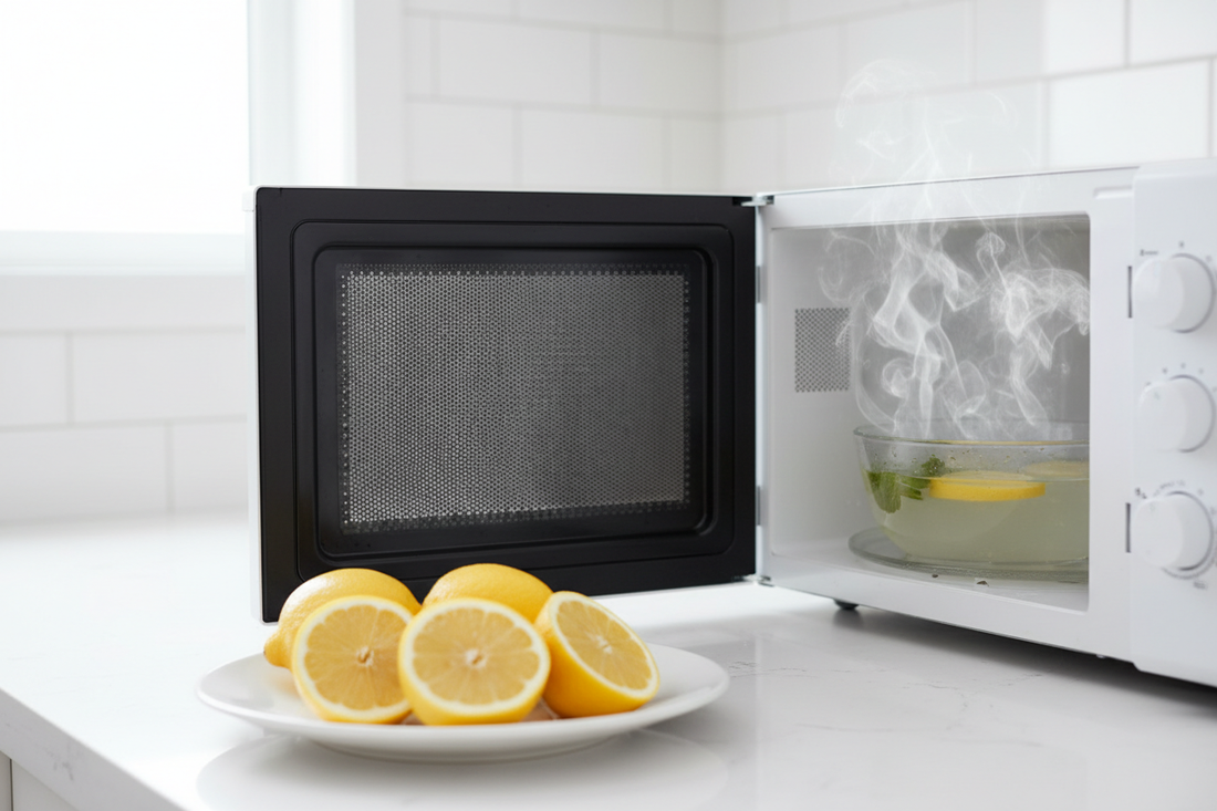 How to Clean Microwave with Lemon