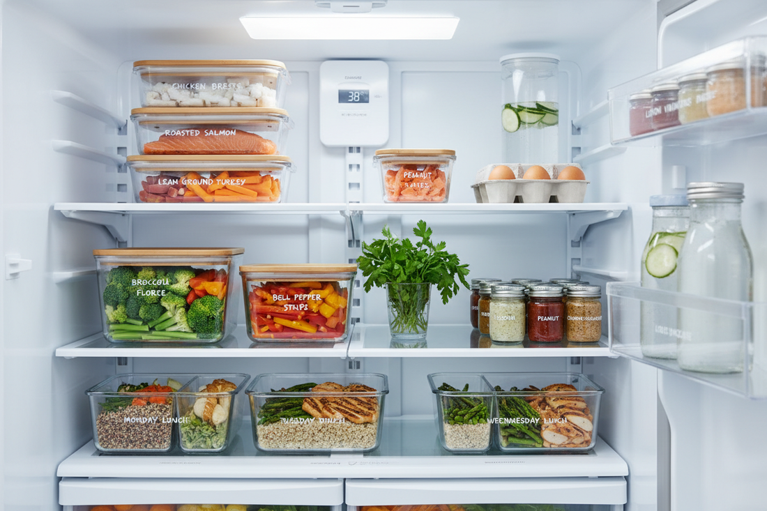 How to Organize Refrigerator for Meal Prep