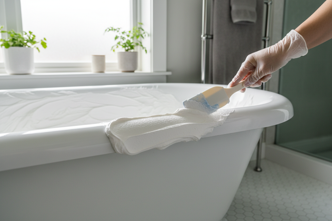 How to Clean a Bathtub Without Scrubbing (Let the Cleaner Do the Work)