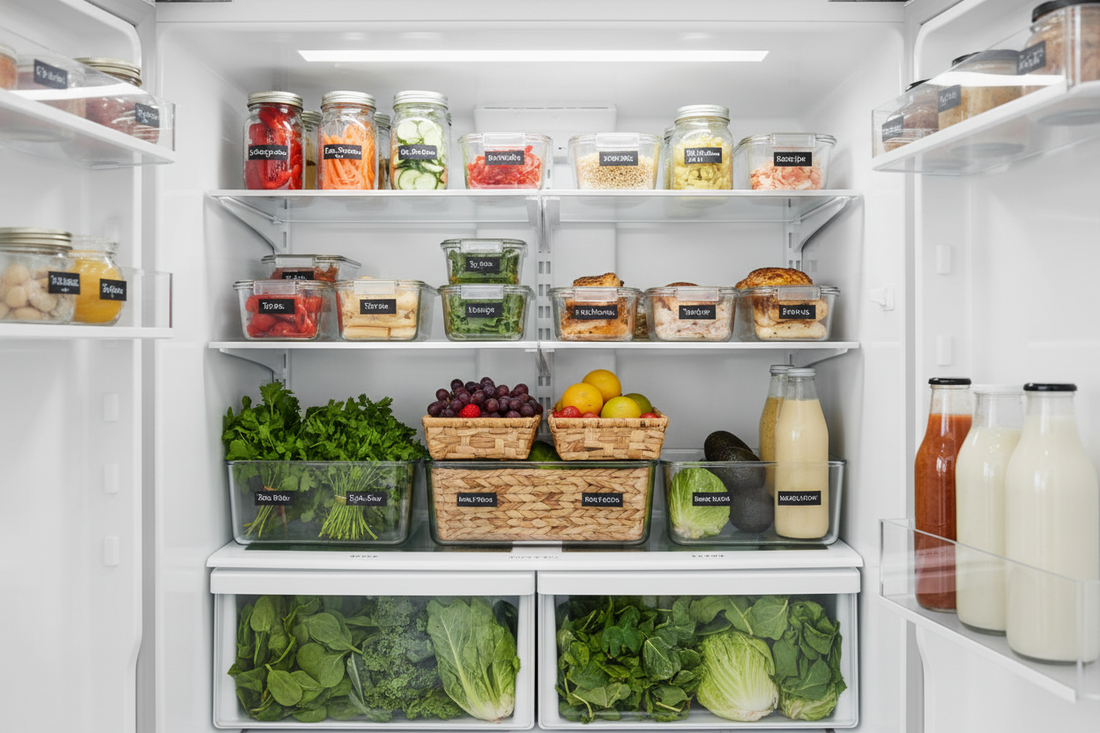 How to Reduce Food Waste with Better Refrigerator Organization