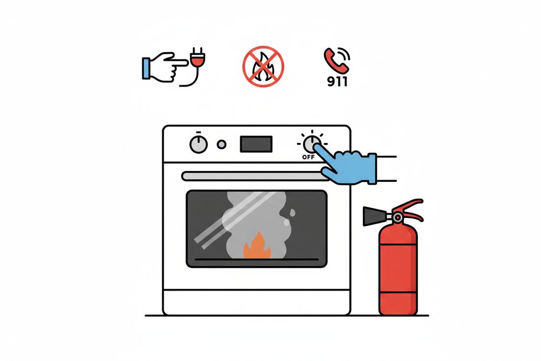 What to Do If Oven Catches Fire