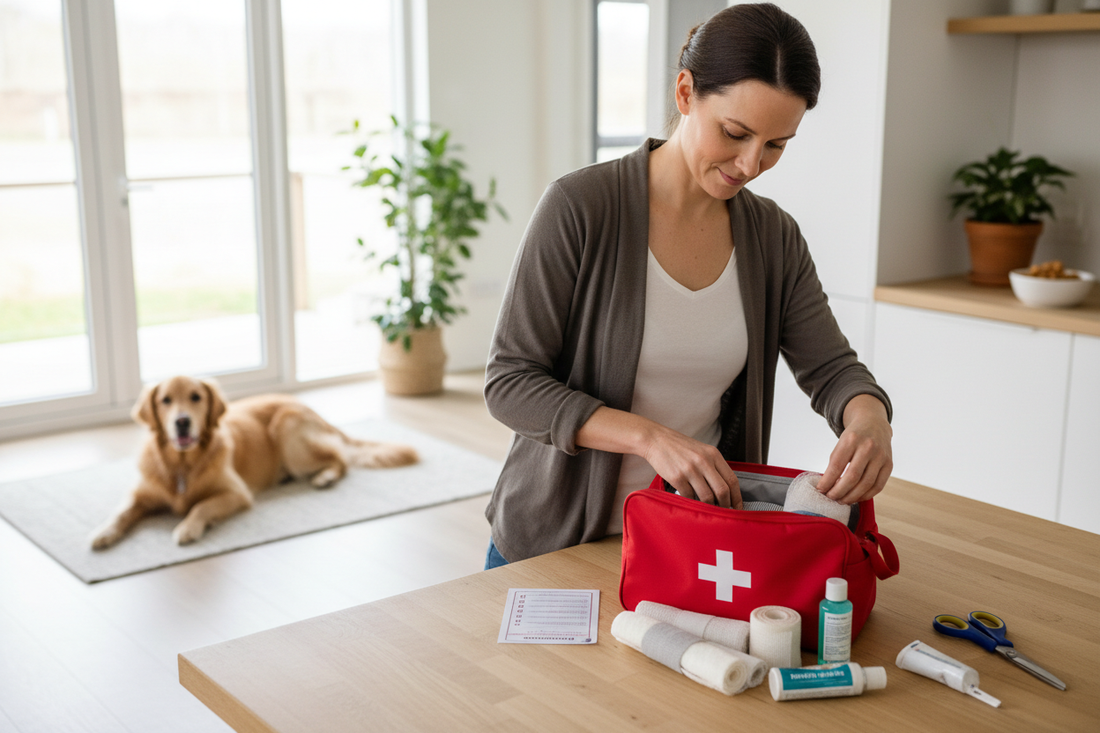 How to Make a Dog First Aid Kit