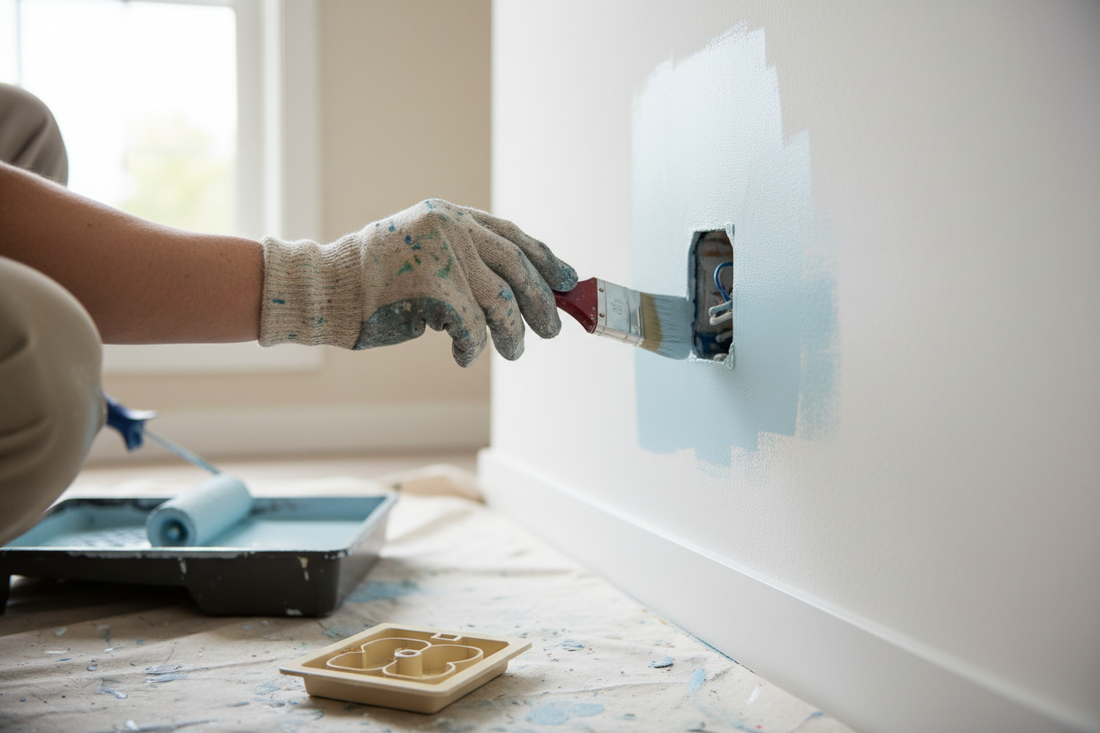 How to Paint Around Outlets and Switches: The Right Way and the Fast Way