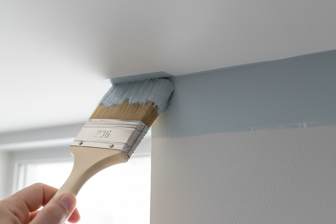 How to Paint Walls Without Getting Paint on the Ceiling