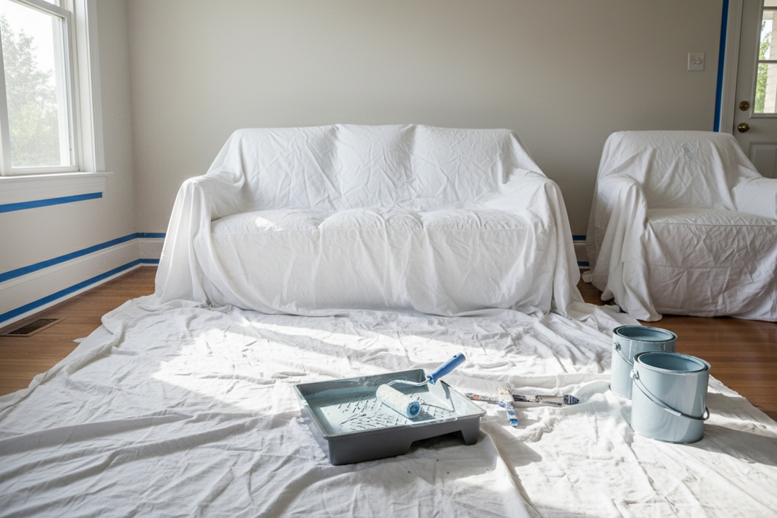 How to Paint a Room Without Making a Mess: Setup, Protection, and Clean Technique