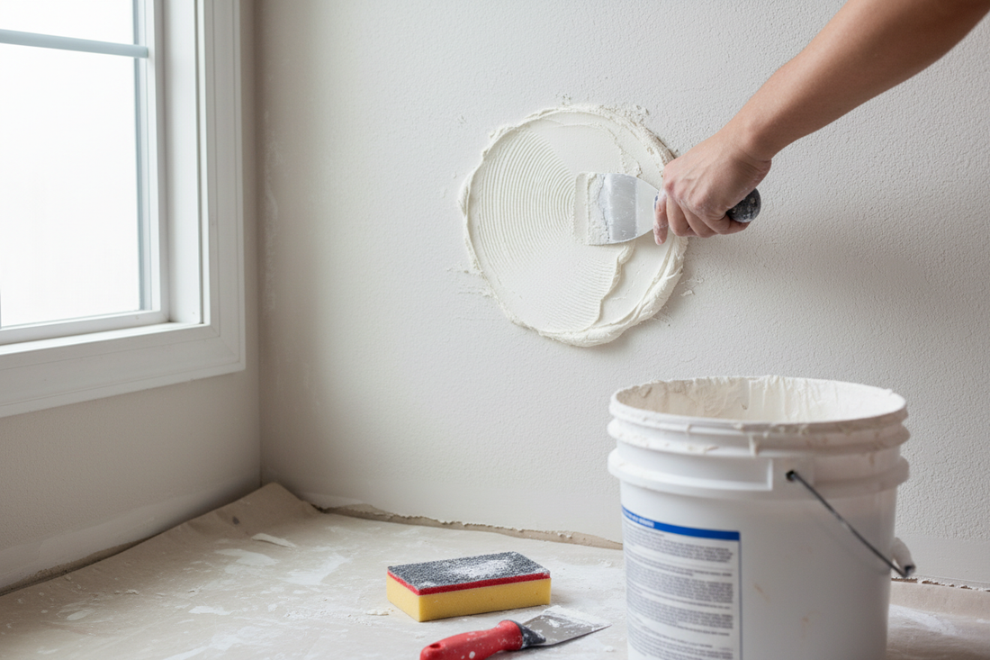 How to Patch Drywall Before Painting: Nail Holes, Small Holes, and Large Holes